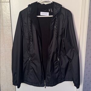 Calvin Klein Black Hooded Jacket